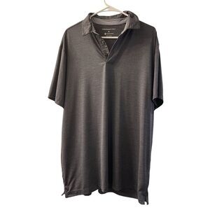 Member's Mark Performance Polo Gray Shirt Size XL EUC #4421